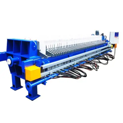Sludge dewatering press for efficient solid-liquid separation in wastewater treatment