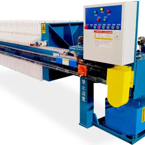 Chamber filter press used for solid-liquid separation in industrial applications