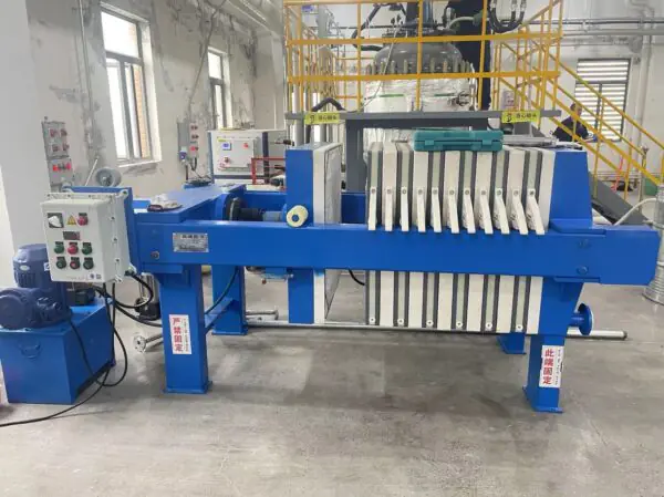 Diaphragm small filter press, ideal for efficient solid-liquid separation, widely used in laboratory, chemical, and food industries.