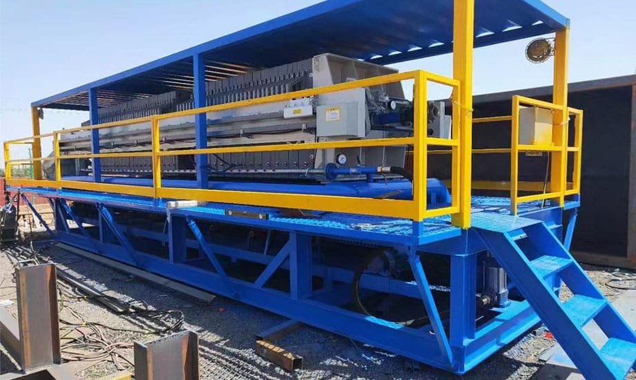 filter press Nigeria mining