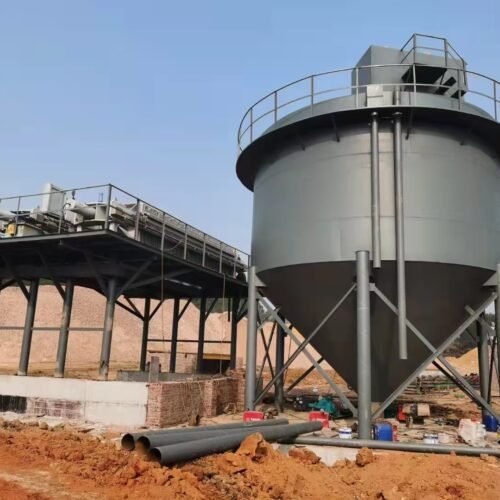 Sand washing filter press for efficient dewatering and solid-liquid separation in sand and gravel plants
