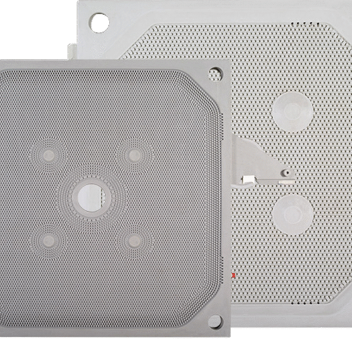 Stainless steel filter press plate for high-pressure solid-liquid separation in chemical, pharmaceutical, and food industries